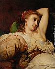 Odalisque by Pierre Oliver Joseph Coomans